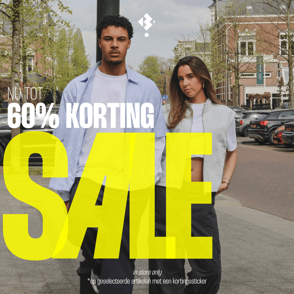 WE GAAN RICHTING HET EINDE VAN ONZE SALE: TOT 60% KORTING!
